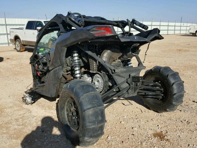 3JBVXAW43JK001559 - 2018 CAN-AM MAVERICK X BLACK photo 3