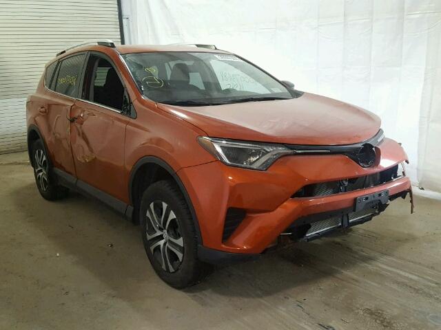 2T3BFREVXGW457386 - 2016 TOYOTA RAV4 LE ORANGE photo 1