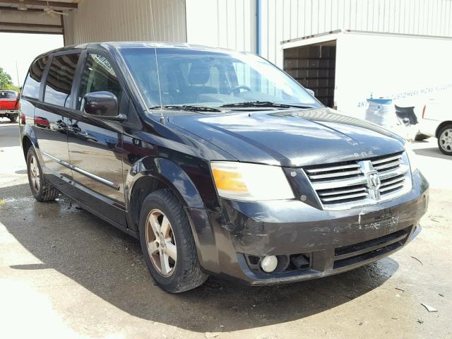 2D8HN54P48R683686 - 2008 DODGE GRAND CARA BLACK photo 1