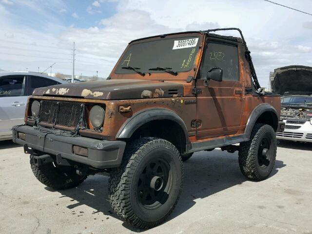 UTR04250 - 1988 SUZUKI SAMURAI BURN photo 2