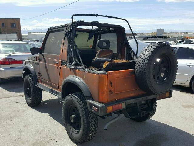 UTR04250 - 1988 SUZUKI SAMURAI BURN photo 3