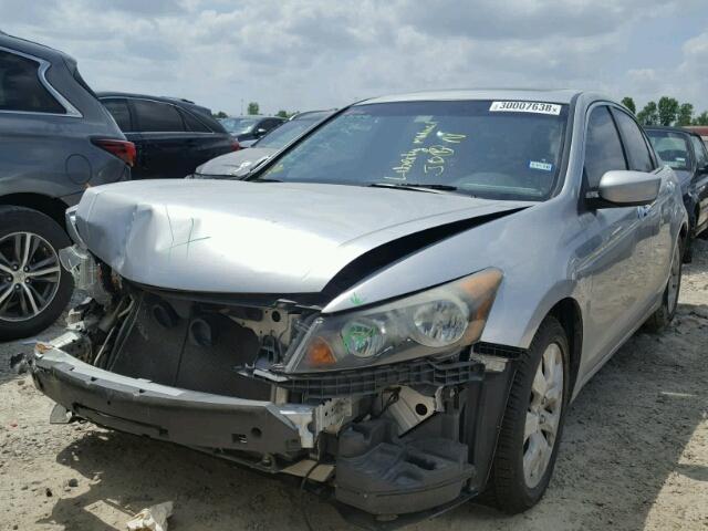 1HGCP36839A025247 - 2009 HONDA ACCORD EXL SILVER photo 2