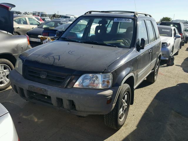 JHLRD18611C018942 - 2001 HONDA CR-V EX BLACK photo 2