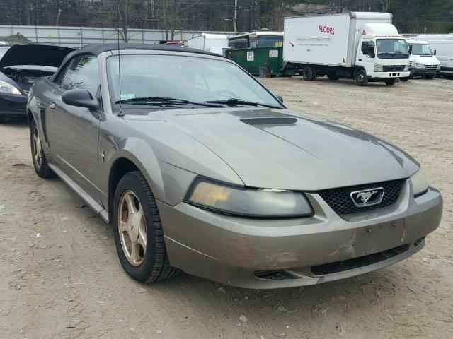 1FAFP44411F182287 - 2001 FORD MUSTANG GRAY photo 1