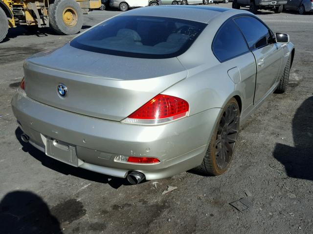 WBAEH73465B191261 - 2005 BMW 645 CI AUT TAN photo 4