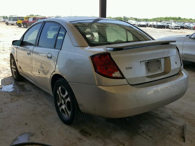 1G8AL54F85Z169414 - 2005 SATURN ION LEVEL ოქროსფერი ფოტო 3