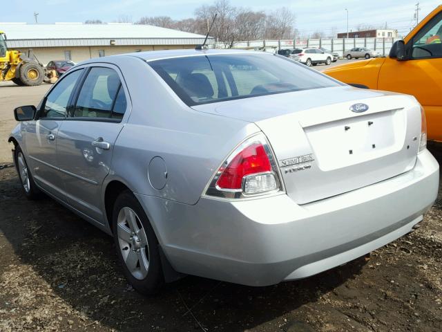 3FAHP07Z99R149528 - 2009 FORD FUSION SE SILVER photo 3