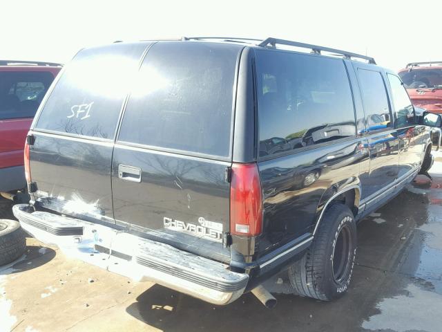 3GNEC16R8TG139065 - 1996 CHEVROLET SUBURBAN C BLACK photo 4