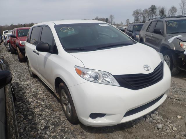 5TDZK3DC0FS667356 - 2015 TOYOTA SIENNA BAS WHITE photo 1