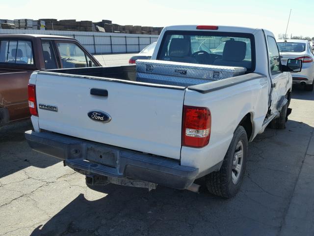 1FTKR1AD1BPA17681 - 2011 FORD RANGER WHITE photo 4