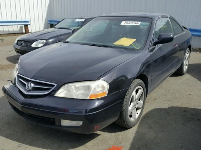 19UYA42761A015794 - 2001 ACURA 3.2CL TYPE BLACK photo 2