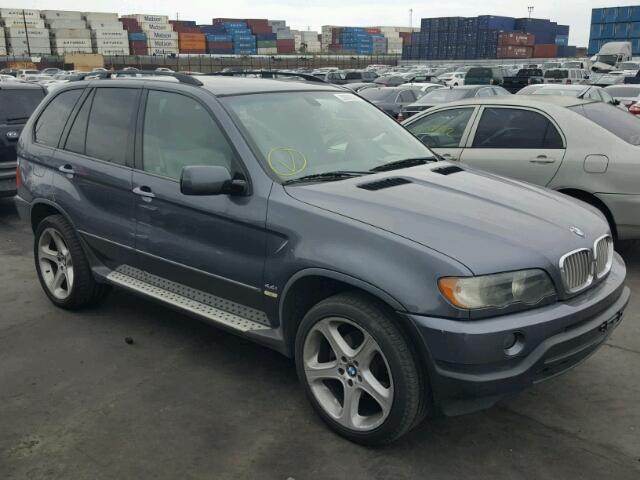 5UXFB33533LH48985 - 2003 BMW X5 4.4I GRAY photo 1