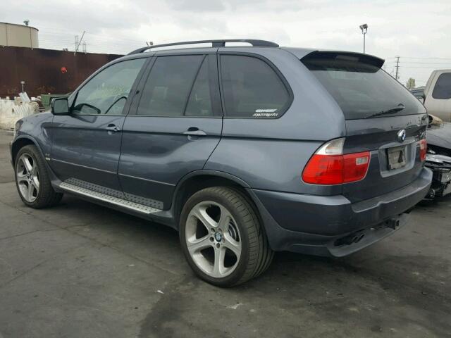 5UXFB33533LH48985 - 2003 BMW X5 4.4I GRAY photo 3