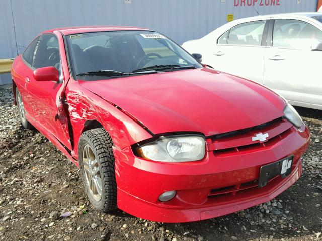 1G1JH12F037172425 - 2003 CHEVROLET CAVALIER L RED photo 1