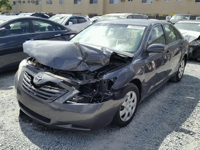 4T1BE46K29U904248 - 2009 TOYOTA CAMRY BASE GRAY photo 2