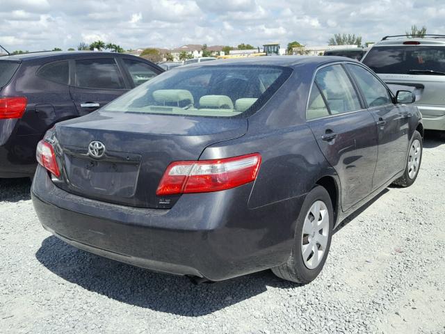 4T1BE46K29U904248 - 2009 TOYOTA CAMRY BASE GRAY photo 4