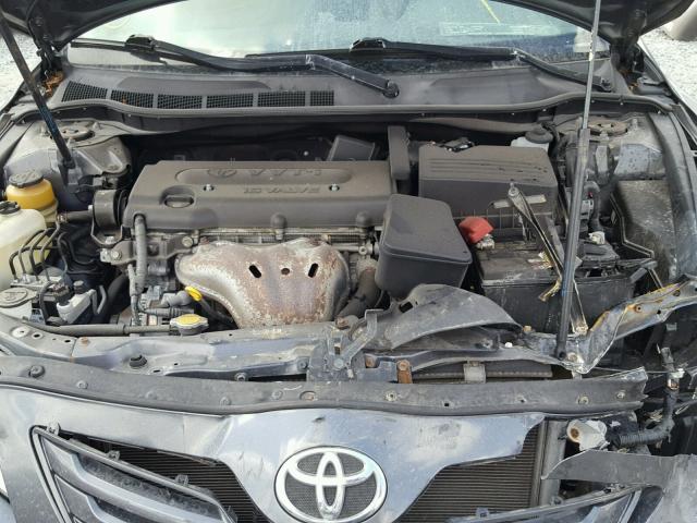 4T1BE46K29U904248 - 2009 TOYOTA CAMRY BASE GRAY photo 7