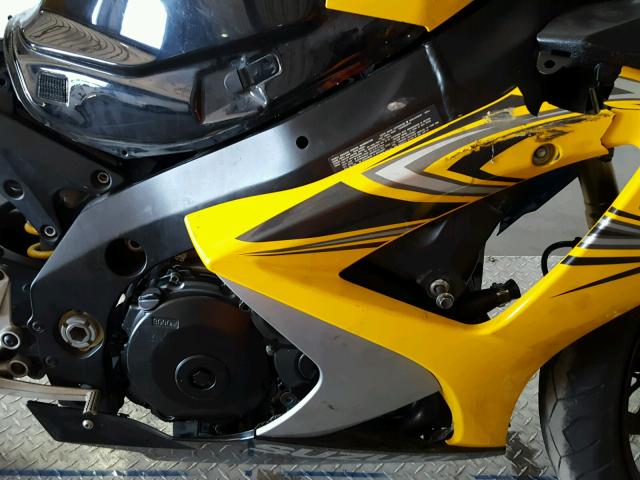 JS1GT77A972106002 - 2007 SUZUKI GSX-R1000 YELLOW photo 7