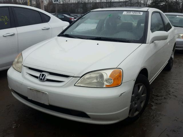 1HGEM22972L029208 - 2002 HONDA CIVIC EX Ağ foto 2