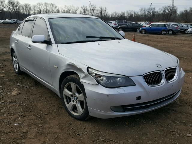 WBANV93528CZ65596 - 2008 BMW 535 XI SILVER photo 1