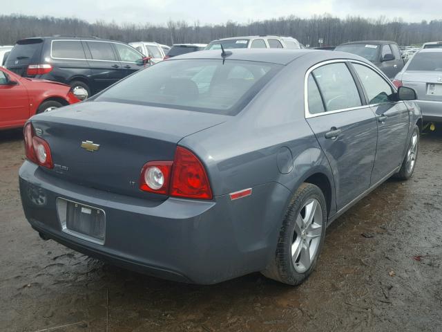 1G1ZH57B784292991 - 2008 CHEVROLET MALIBU 1LT GRAY photo 4