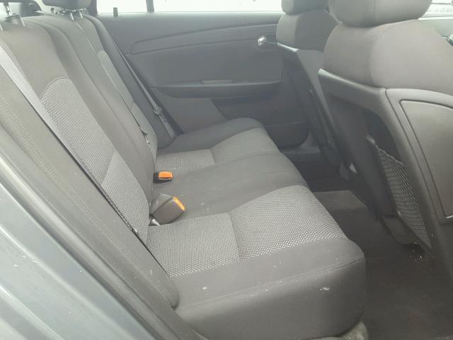 1G1ZH57B784292991 - 2008 CHEVROLET MALIBU 1LT GRAY photo 6