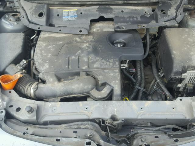 1G1ZH57B784292991 - 2008 CHEVROLET MALIBU 1LT GRAY photo 7