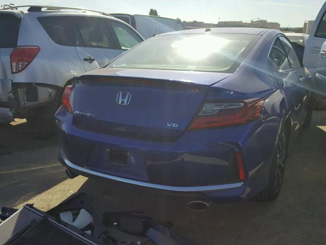 1HGCT2B89HA004199 - 2017 HONDA ACCORD EXL GRAY photo 4