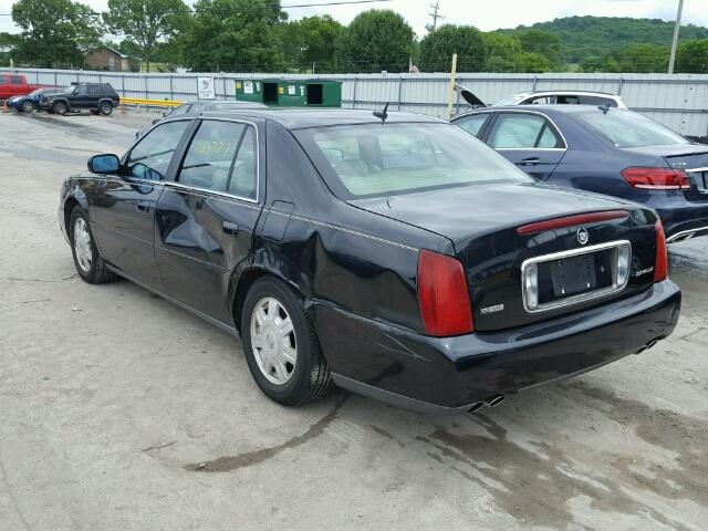 1G6KD54Y55U131387 - 2005 CADILLAC DEVILLE BLACK photo 3