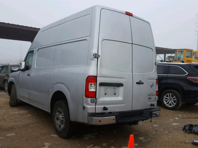 1N6AF0LY7DN106049 - 2013 NISSAN NV 2500 GRAY photo 3