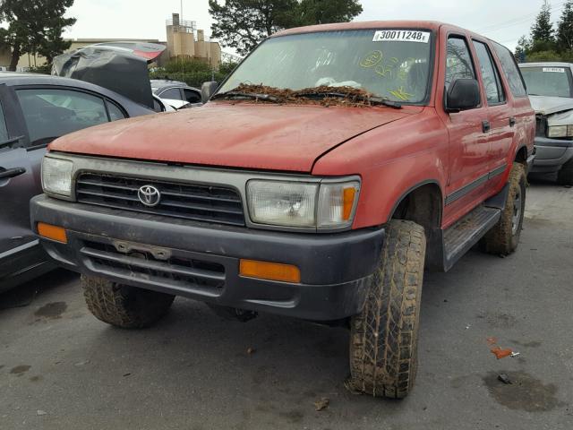 JT3RN37WXN6000102 - 1992 TOYOTA 4RUNNER RN RED photo 2