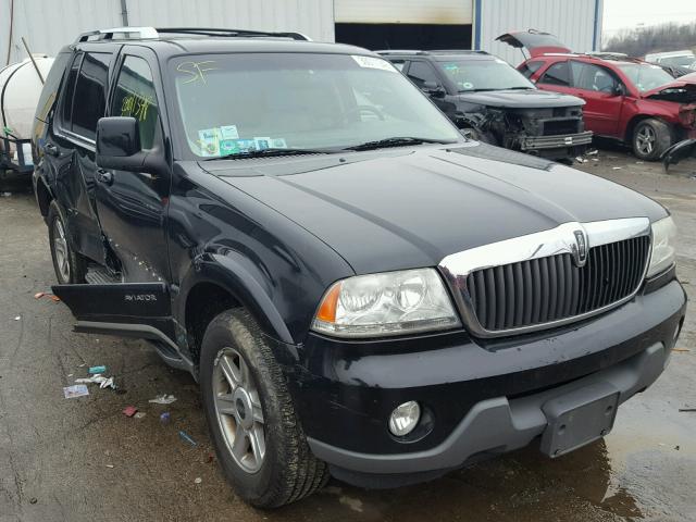 5LMEU88H54ZJ21197 - 2004 LINCOLN AVIATOR 黑色 照片 1