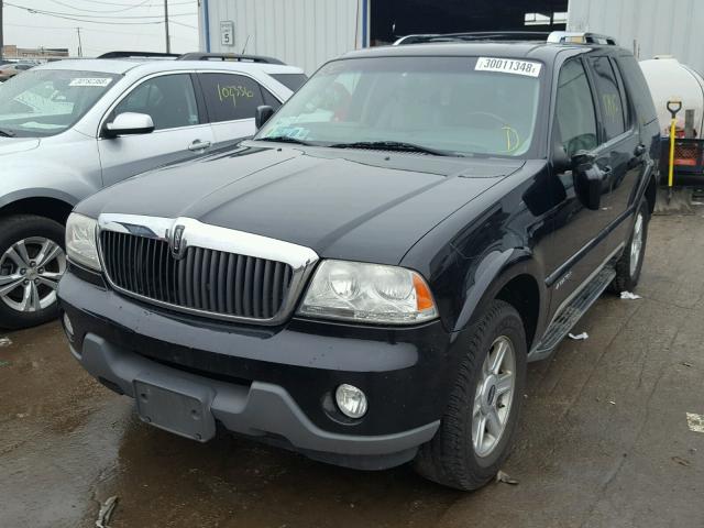 5LMEU88H54ZJ21197 - 2004 LINCOLN AVIATOR 黑色 照片 2