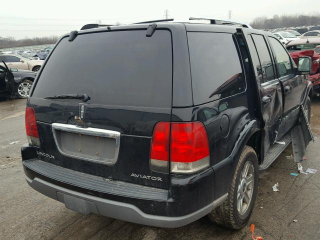 5LMEU88H54ZJ21197 - 2004 LINCOLN AVIATOR 黑色 照片 4