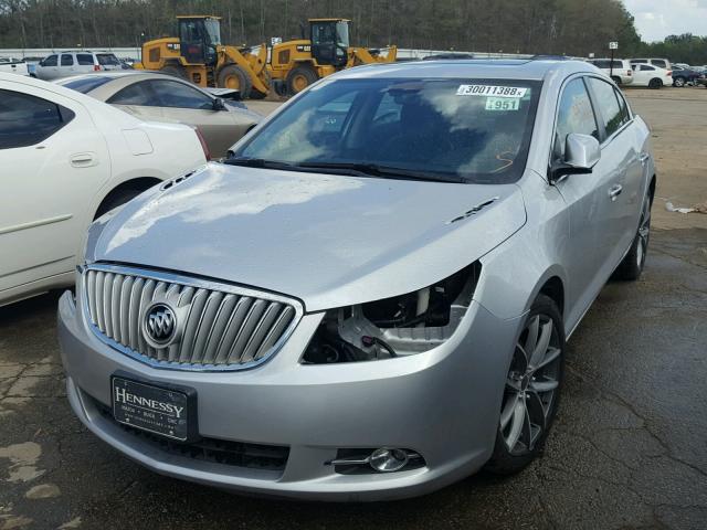 1G4GJ5E31CF188133 - 2012 BUICK LACROSSE T SILVER photo 2