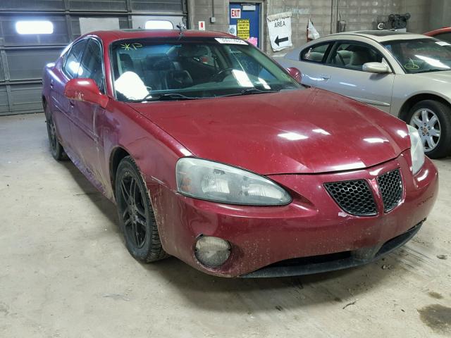2G2WR544351150808 - 2005 PONTIAC GRAND PRIX Tünd qırmızı foto 1