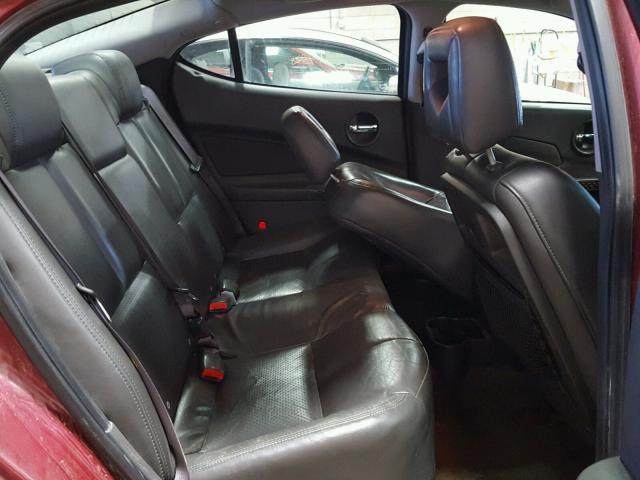 2G2WR544351150808 - 2005 PONTIAC GRAND PRIX Tünd qırmızı foto 6