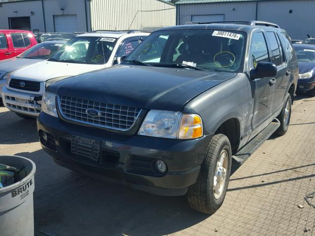 1FMZU73K74UA37977 - 2004 FORD EXPLORER X GREEN photo 2