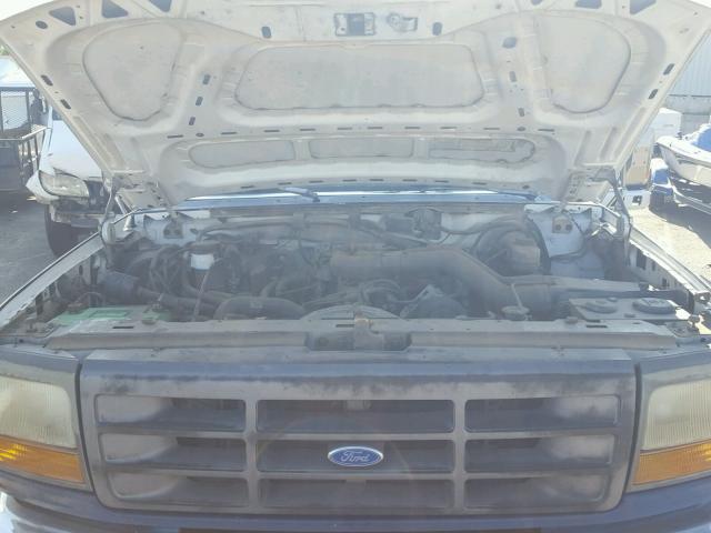 2FDLF47G9PCA38525 - 1993 FORD F SUPER DU BLUE photo 7