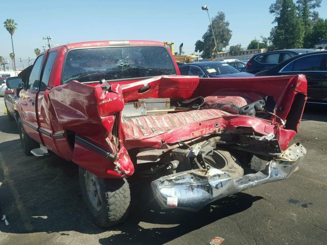 3B7HC13Y5VG834608 - 1997 DODGE RAM 1500 RED photo 3