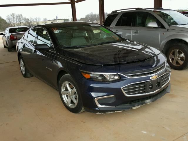 1G1ZB5STXGF316253 - 2016 CHEVROLET MALIBU LS BLUE photo 1