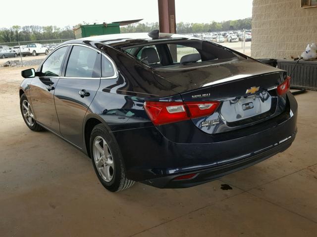 1G1ZB5STXGF316253 - 2016 CHEVROLET MALIBU LS BLUE photo 3