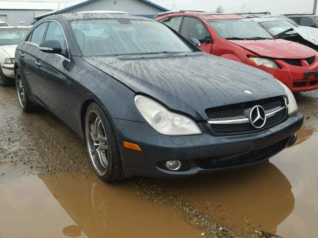 WDDDJ75X16A041646 - 2006 MERCEDES-BENZ CLS 500C BLUE photo 1