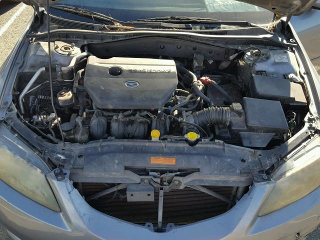 1YVFP80C165M62345 - 2006 MAZDA 6 I GRAY photo 7