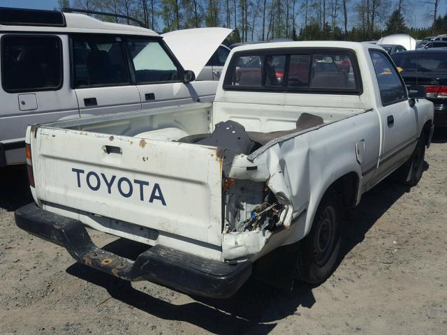 4TARN81A6PZ117677 - 1993 TOYOTA PICKUP 1/2 WHITE photo 4