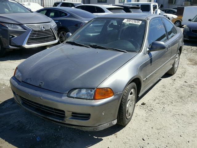 2HGEJ1222SH566992 - 1995 HONDA CIVIC EX GRAY photo 2