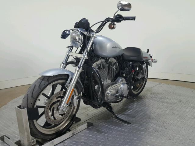 1HD4CR21XEC426298 - 2014 HARLEY-DAVIDSON XL883 SUPE SILVER photo 4