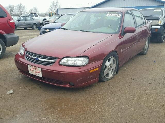 1G1NE52J82M602479 - 2002 CHEVROLET MALIBU LS 栗色 照片 2