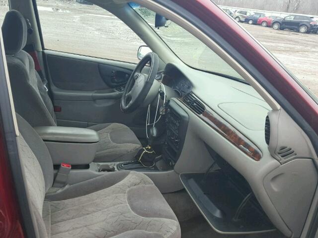 1G1NE52J82M602479 - 2002 CHEVROLET MALIBU LS 栗色 照片 5