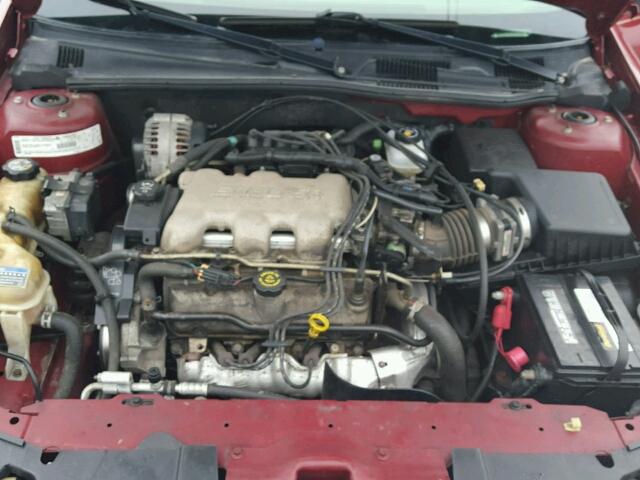 1G1NE52J82M602479 - 2002 CHEVROLET MALIBU LS 栗色 照片 7